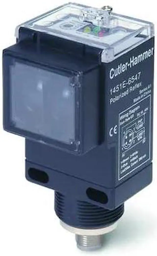 Main image of EATON 1451E-6547 Photoelectric Sensor,Rectangl,Reflective