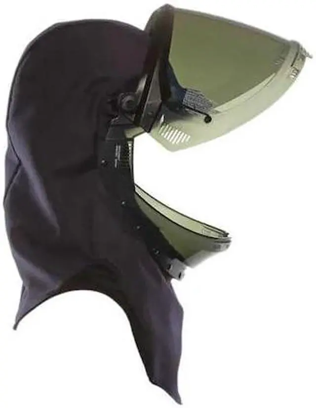 Main image of NATIONAL SAFETY APPAREL H65UQUQ40LF Arc Flash Hood,Universal Size,Navy