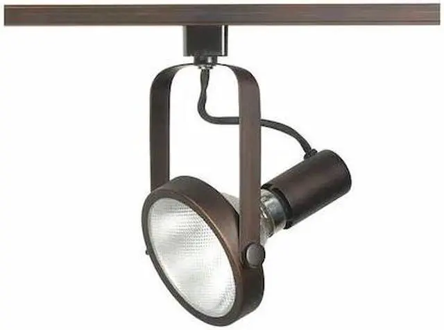 Main image of NUVO TH349 1-Light, PAR38, Track Head, Gimbal Ring, Russet Bronze Finish