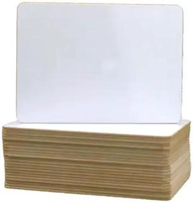 Alt view image 2 of 2 - Flipside Two-Sided Dry Erase Board 7 x 5 White Front and Back 24/Pack 45656