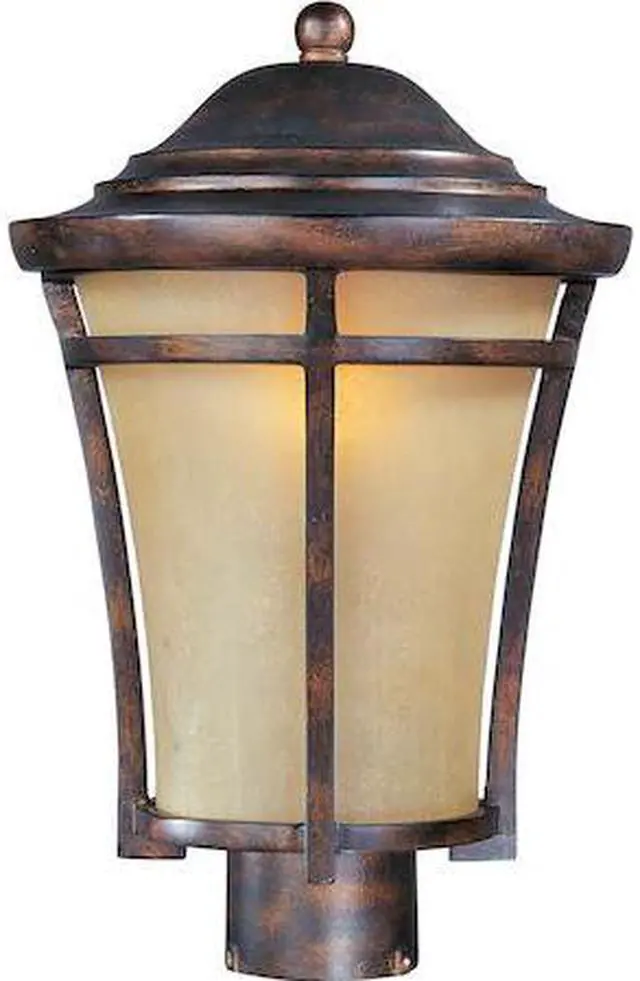 Main image of MAXIM 40160GFCO Balboa VX 1-Light 10" Wide Copper Oxide Outdoor Pole/Post Mount