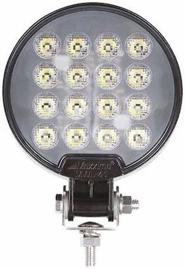 Alt view image 2 of 2 - Maxxima Work Light, 2100 lm, Round, LED   Automotive Lighting MWL-41