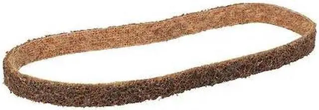 Main image of SCOTCH-BRITE 61500072709 Sanding Belt, 1/2 in W, 18 in L, Non-Woven, Aluminum