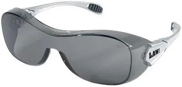 Main image of MCR SAFETY OG112AF Law, Safety Glasses Anti-Fog, Gray Lens, Gray Frame,