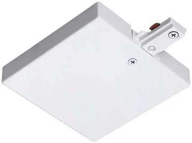 Alt view image 2 of 2 - Juno Lighting Group - Juno Trac-Lites T-Bar End Feed, White  R36 WH