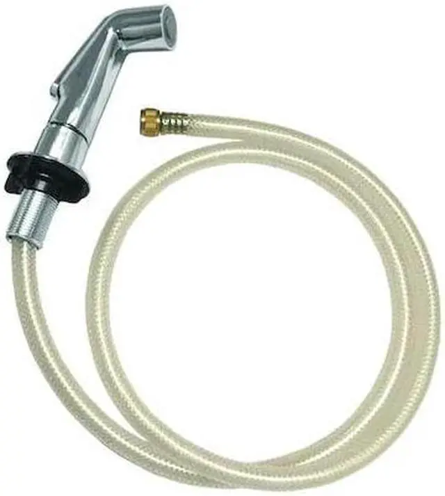 Main image of ZORO SELECT 30174 Side Spray Head with Hose, 5", Metal