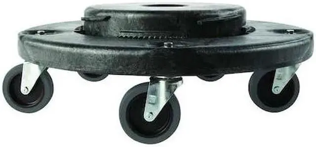 Main image of Container Dolly,250 lb.,Fits 55 gal. RUBBERMAID FG264043BLA