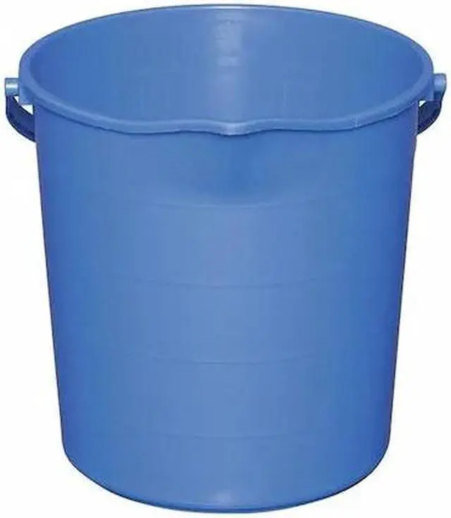Main image of TOUGH GUY 48LZ14 Pail,3 gal.,Polypropylene,12-1/2"L,Blue