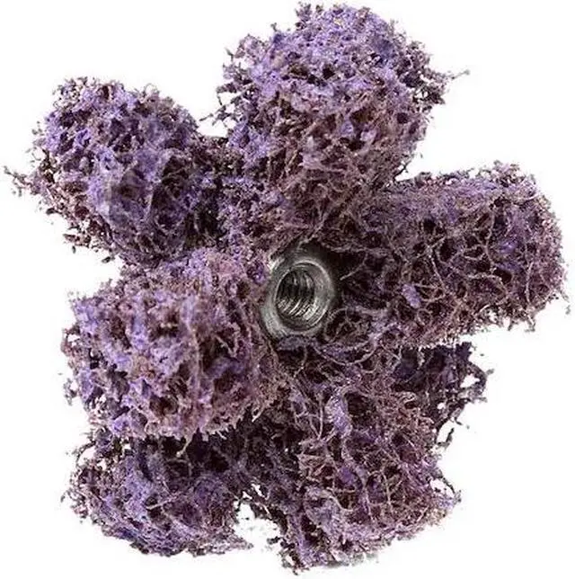 Main image of SCOTCH-BRITE 7000121120 Cross Buff, 1 1/2 in Dia, Non-Vacuum, Aluminum Oxide,