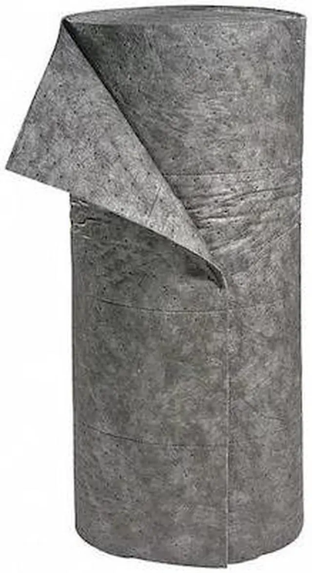 Main image of SPILLTECH GRL150H Sorbent Roll, 54 gal, 30 in x 150 ft, Universal, Gray,