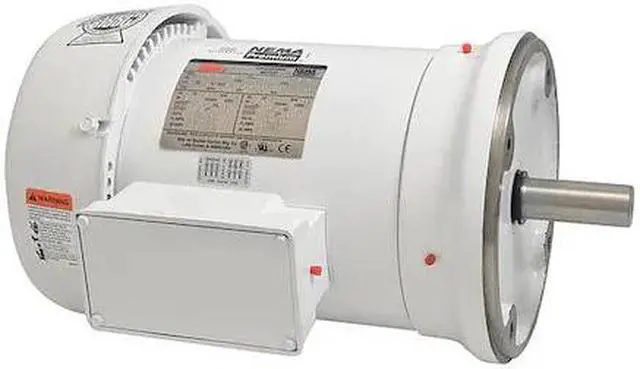 Alt view image 2 of 3 - DAYTON 5XAU6BG Washdown Motor,3 Ph,TEFC,5 HP,3525 rpm