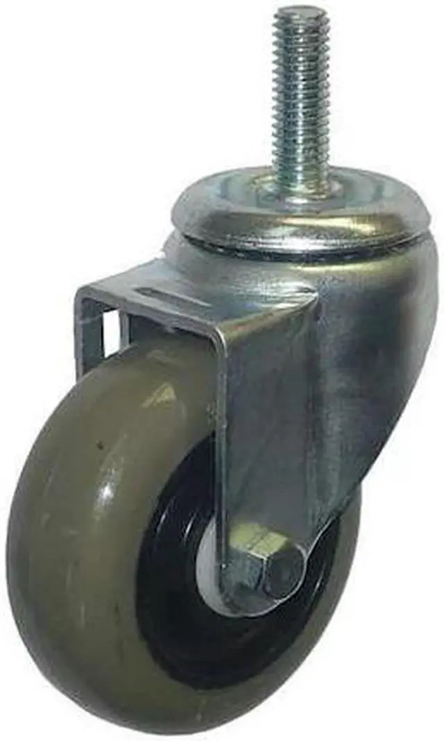 Main image of ZORO SELECT 20TM21 Swivel Stem Caster, Polyurethane, 3-1/2 in, 350 lb
