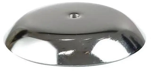 Alt view image 2 of 3 - Econoco 5B 5 in. Round Chrome Base With 0.38 in. threading