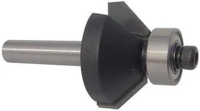 Main image of WESTWARD 16Y608 Chamfer Rtr Bit,Carbide Tipped,1-1/4 In