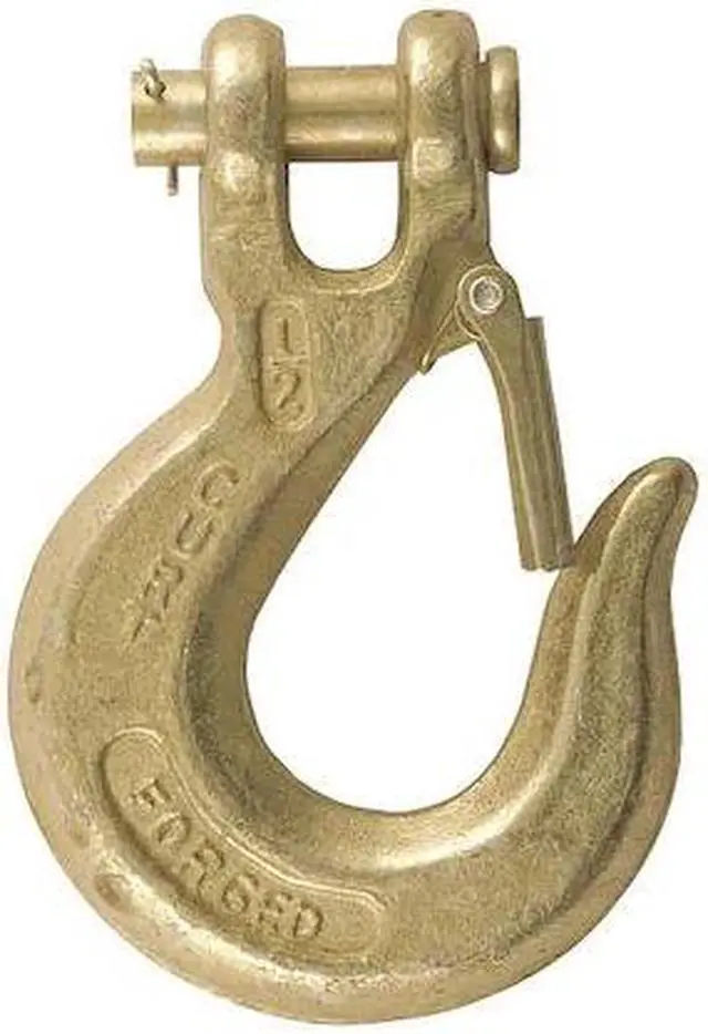 Main image of CURT 81980 Safety Latch Clevis Hook, 1/2"