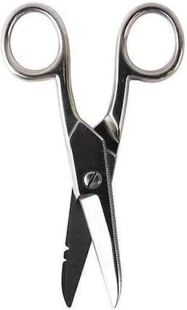 Alt view image 4 of 10 - JONARD TOOLS ES-1964 Electricians Scissors,Right or Left Hand