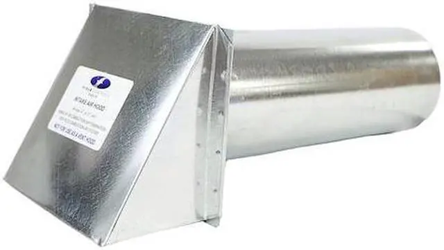 Alt view image 2 of 2 - FIELD CONTROLS IAH-6 Intake Vent Cap,6 in. Size,Aluminum