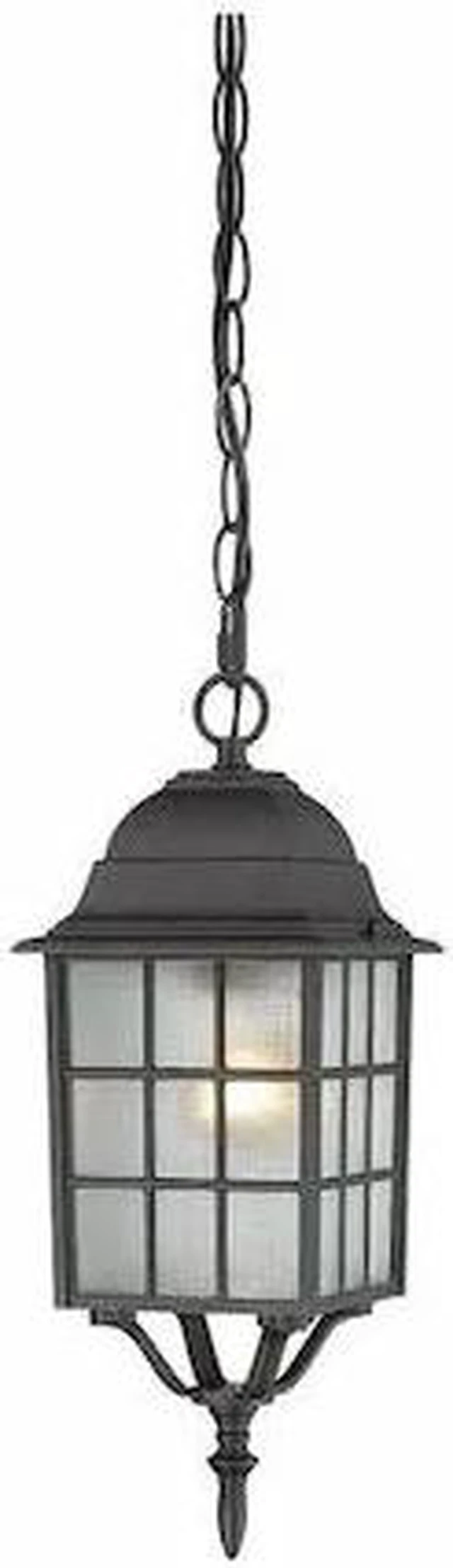 Main image of NUVO 60-4913 Adams 1-Light 16 in. Outdoor Hanging with Frosted Glass