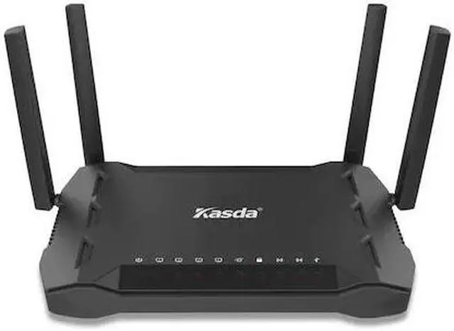 Alt view image 13 of 17 - Kasda AC1200 Dual Band Gigabit Wireless Router, Long Range WiFi Router 5dBi High Gain Antenna, Gigabit Ports, Easy Setup Via Cellphone, USB3.0, Dual Core Processor Based ( KW6516)