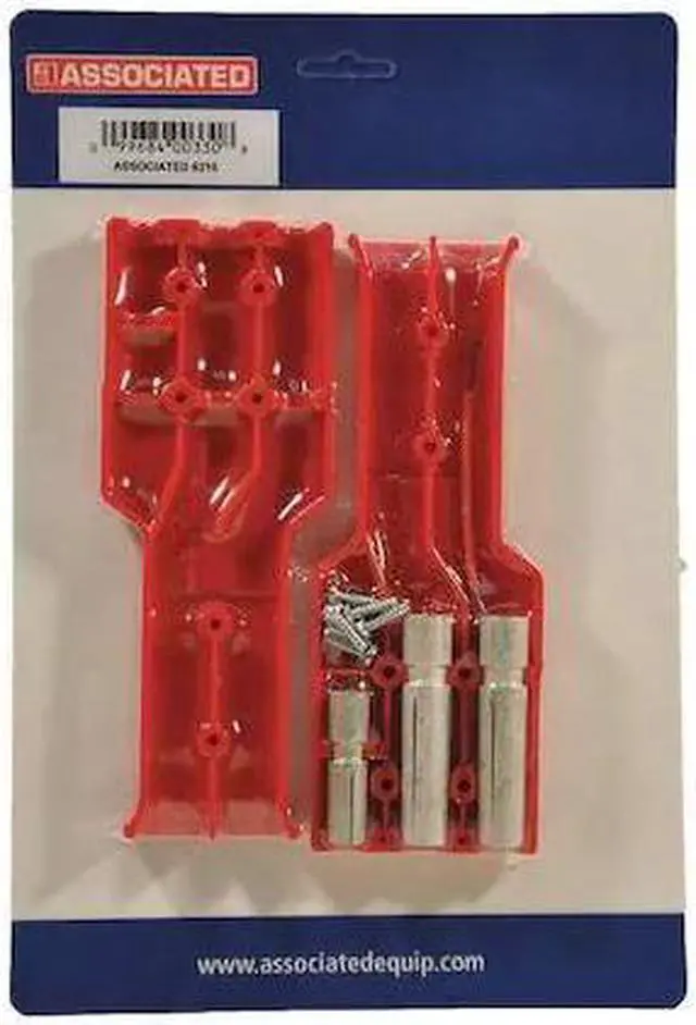 Main image of ASSOCIATED EQUIP 6216 Polarized A/N Plug,Red,DC