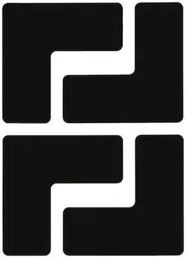 Main image of BRADY 104434 Floor Marking Tape,L Shape,5In L,PK20
