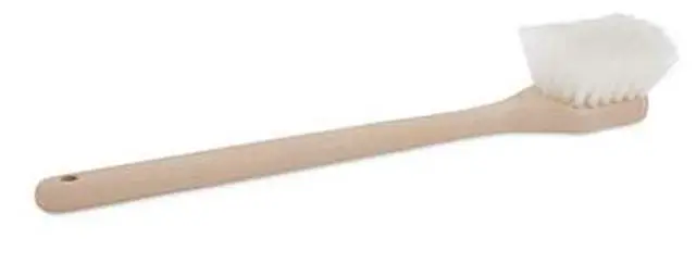 Alt view image 6 of 17 - Boardwalk Utility Brush Nylon Fill 20" Long Tan Handle 4420