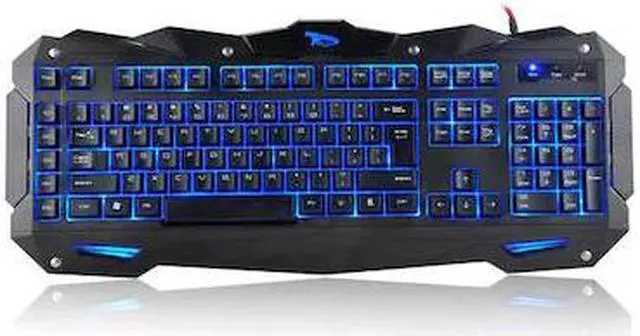 Alt view image 19 of 20 - IMICRO IM-KBCOBV8 iMicro Cobra IM-KBCOBV8 110-Key Wired USB LED Backlit Gaming Keyboard (Black)