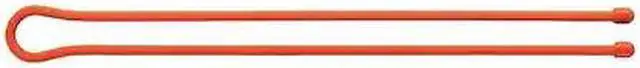 Alt view image 2 of 4 - NITE IZE GT32-2PK-31 32" L, 13/32" W, Bright Orange Plastic Gear Tie, PK 2