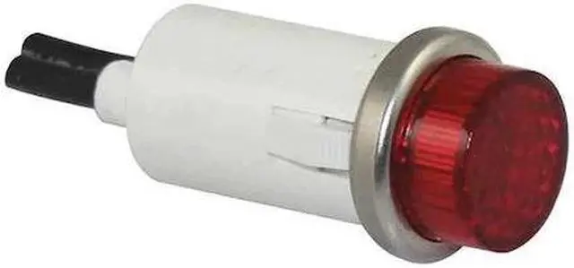 Main image of ZORO SELECT 20C856 Raised Indicator Light, Red,240V