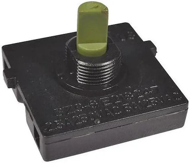 Main image of DAYTON VE450SG Rotary Switch,Black,3 Speed