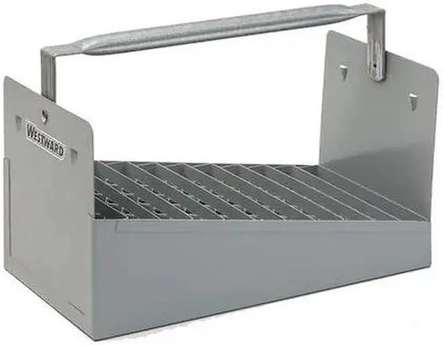 Main image of WESTWARD 35XR79 WESTWARD Nipple Caddy, Steel, Gray, 12-1/2 in W x 7 in D x