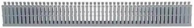 Alt view image 3 of 3 - PANDUIT F1X3LG6 Wire Duct,Narrow Slot,Gray,1.26 W x 3 D