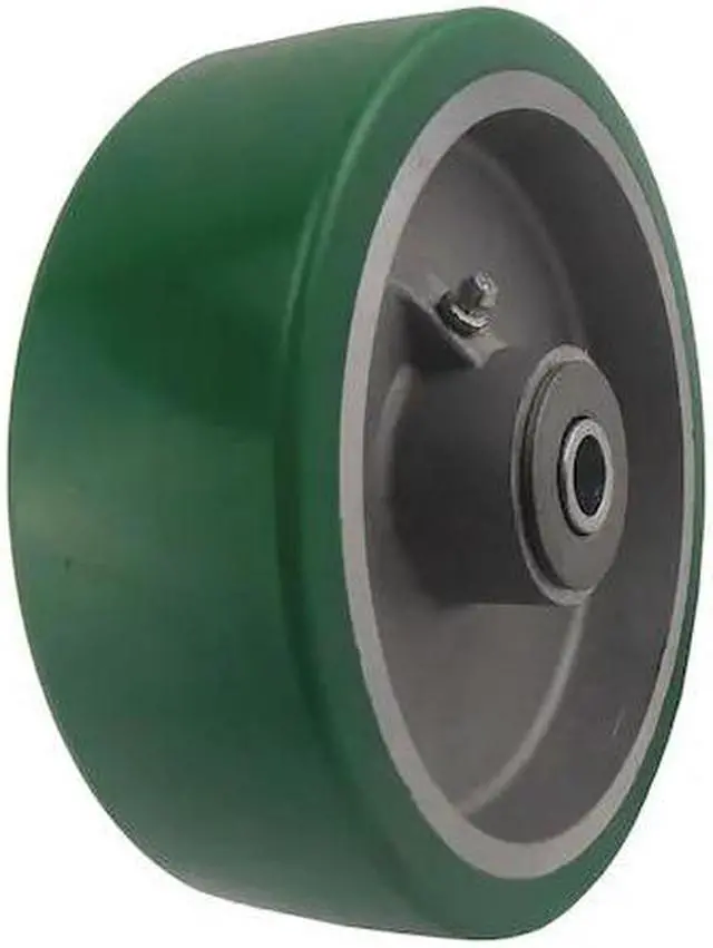 Main image of ZORO SELECT 3G271 Caster Wheel,5 in.,1050 lb.,Green