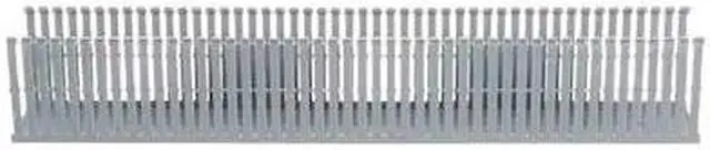 Alt view image 4 of 5 - Panduit Wire Duct,Narrow Slot,Gray,3.25 W x 4 D  F3X4LG6