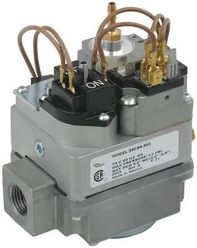 Alt view image 3 of 3 - WHITE-RODGERS 36C94-303 Gas Valve, NG/LP, Hot Surface Ignition and Direct Spark