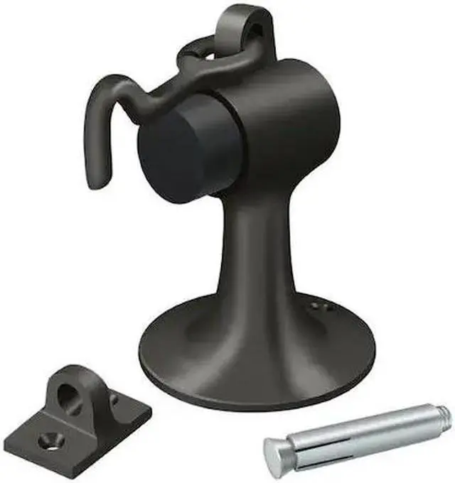 Alt view image 2 of 3 - Cement Floor Mount Bumper w Holder (Oil Rubbed Bronze)