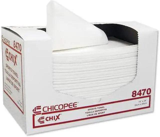 Alt view image 3 of 4 - Chix Sports Towel 14X12 White 6/100S
