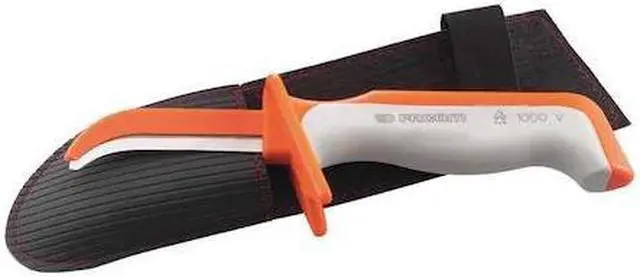 Alt view image 2 of 4 - FACOM FT-1820.AVSE Skinning Knife Angled, 7 1/2 in L