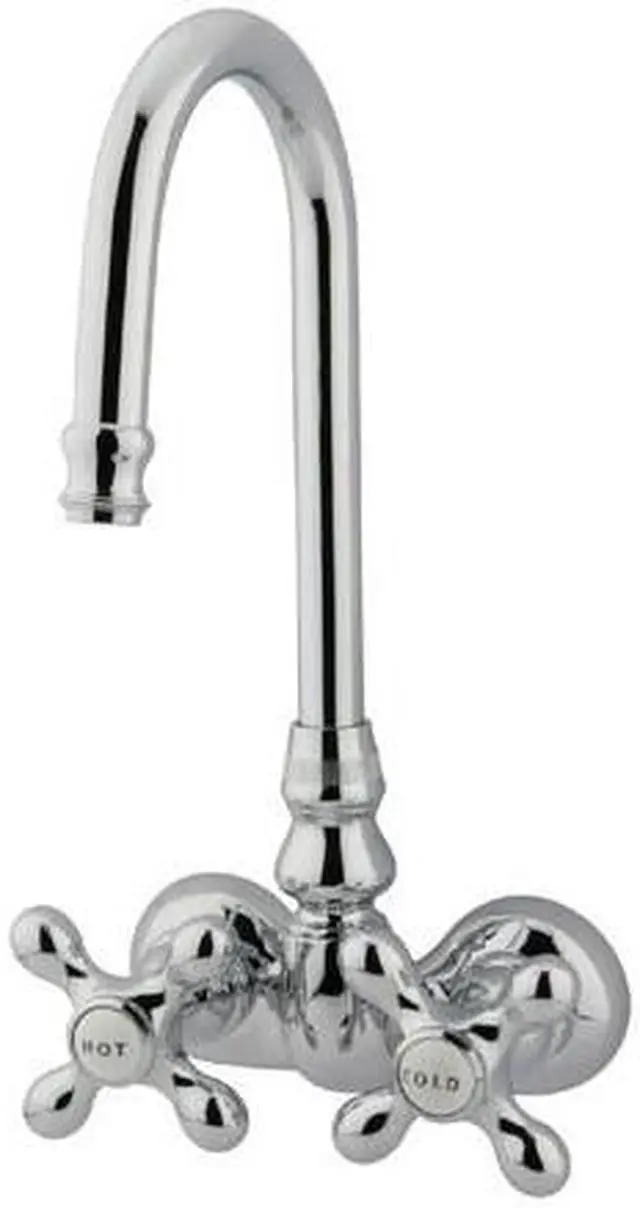Alt view image 3 of 4 - Kingston Brass CC78T1 Wall Mount Clawfoot Tub Filler