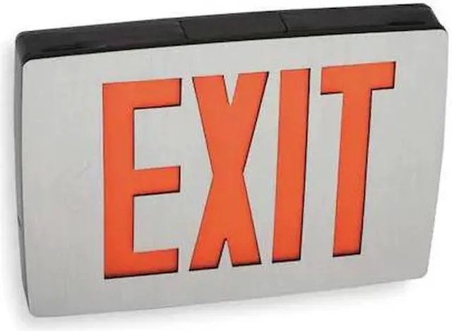 Main image of LITHONIA LIGHTING LQC 2 R Quantum Series Cast Aluminum LED Exit Sign