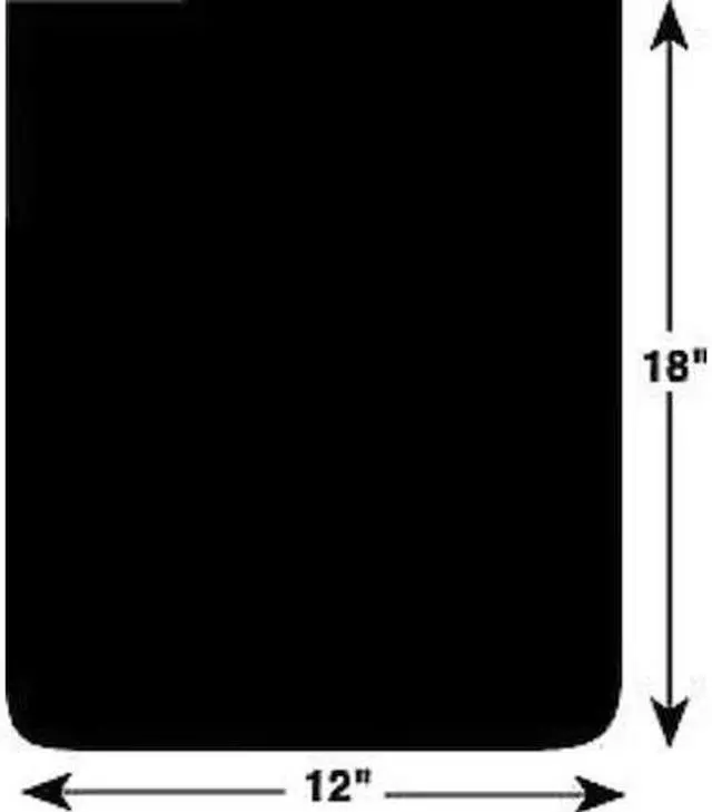 Main image of BUYERS PRODUCTS 3VUH3 12X18 MUD FLAPS,PR