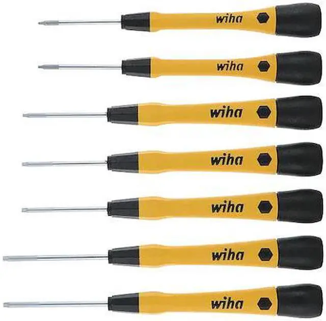 Alt view image 2 of 3 - Wiha Tools ESD Safe Screwdriver Set, NmPcs7  27892