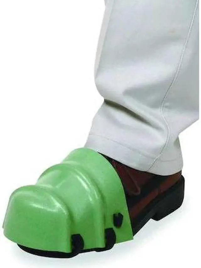 Main image of ZORO SELECT 5T457 Foot Guard, Safety Toe Caps, Unisex, Strap On, Plastic, 7 oz