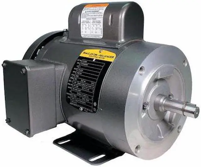 Alt view image 3 of 3 - BALDOR-RELIANCE CL3509 Motor,1 HP,3450 RPM,115/230V,56C,TEFC