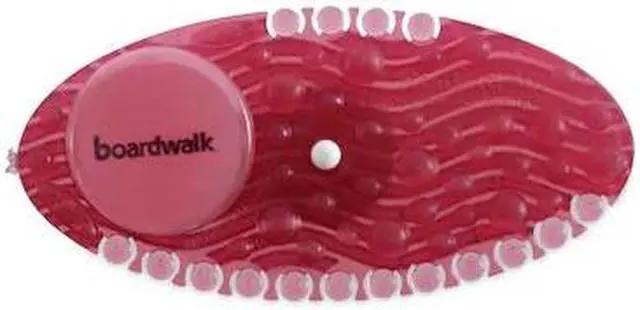 Alt view image 2 of 7 - Boardwalk Curve Air Freshener Spiced Apple Solid Red 10/Box BWKCURVESAP