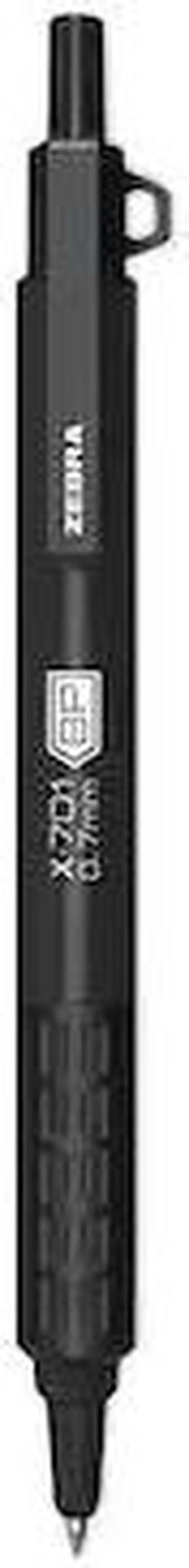 Alt view image 15 of 18 - X-701 Retractable Ballpoint Pen, Fine 0.7mm, Black Ink, Black Barrel 29811