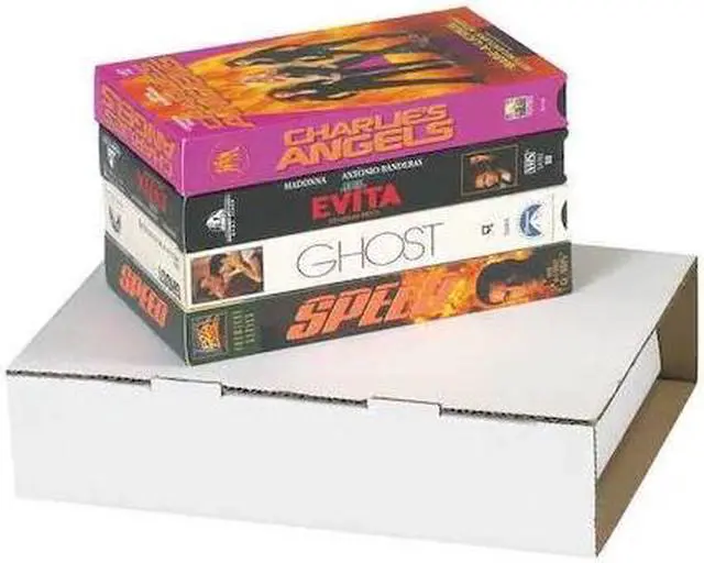 Main image of PARTNERS BRAND MVM4 Video Tape Mailers, 8 1/2" x 7 5/8" x 2 1/16", White,