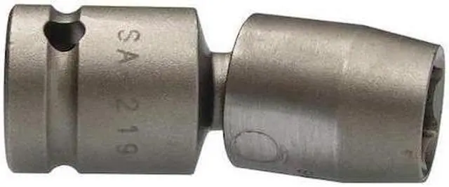 Alt view image 2 of 2 - APEX TOOL GROUP SA-219-1PK 1/2 in Drive Impact Flex Socket Standard Socket,