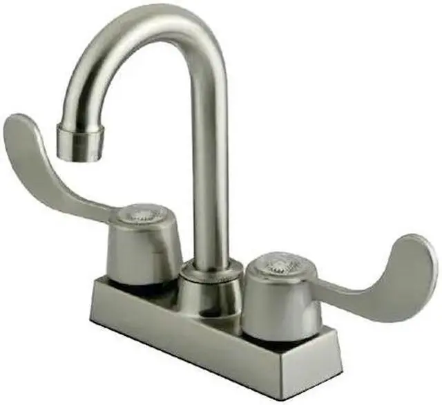 Alt view image 2 of 4 - Kingston Brass KB451SN Bar , Faucet, Satin Nickel