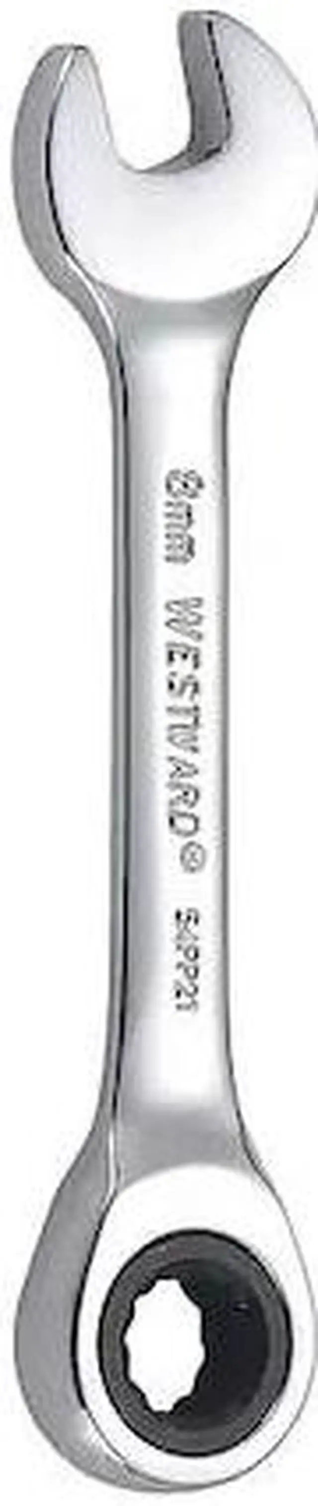 Main image of WESTWARD 54PP21 Wrench, Combination/Stubby, Metric, 8mm